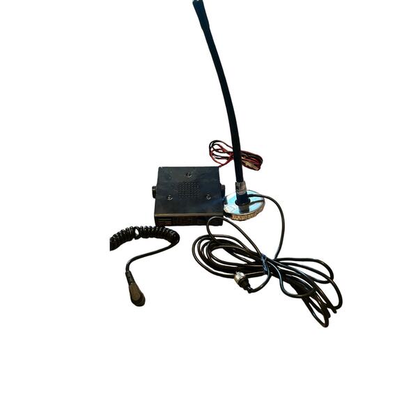 Vintage Fuzz Buster CB Radio for Car Truck Mic Antena Cords Not Tested - Picture 3 of 7